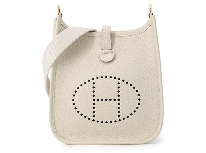 Hermès Hermes Evelyne TPM Shoulder Bag Cream