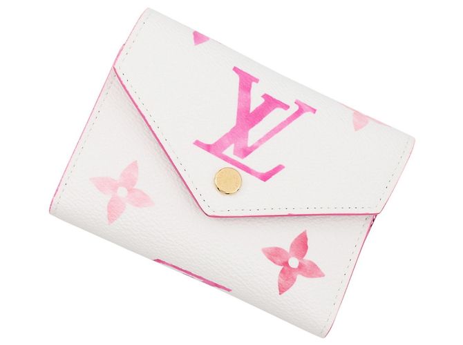Cartera tri-fold Louis Vuitton en Monogram Empreinte Rosa Crudo
