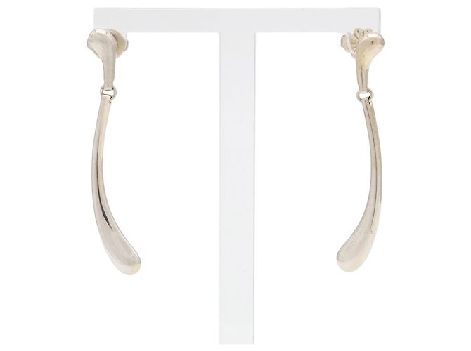 Autre Marque Orecchini Elsa Peretti Elongated Teardrop di Tiffany & Co. Argento