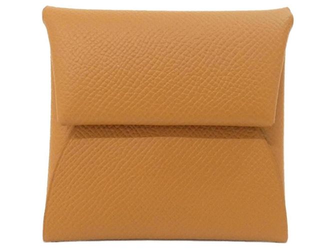 Hermès Hermes Bastia Verso Coin Case Brown