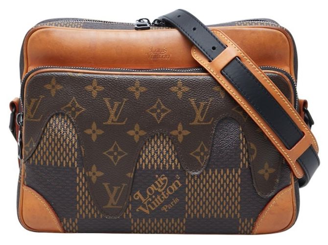 Sac Messenger Nile Louis Vuitton Damier Giant Marron