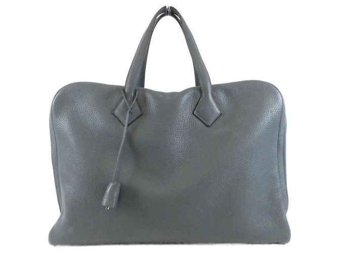 Hermès Borsa Hermes Victoria II 24H Blu