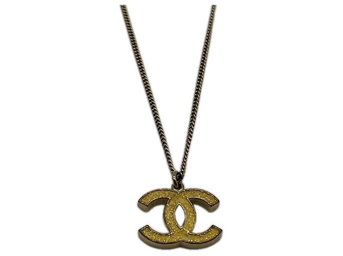 Collana glitter CHANEL Coco Mark D'oro