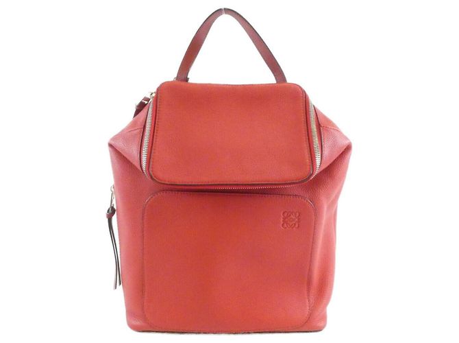 Loewe Goya Small Backpack Red