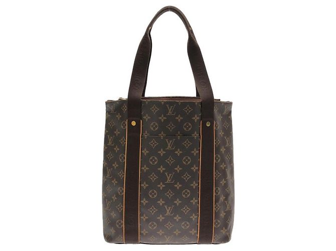 Sac à main Louis Vuitton Monogram Beaubourg Marron Monogramme