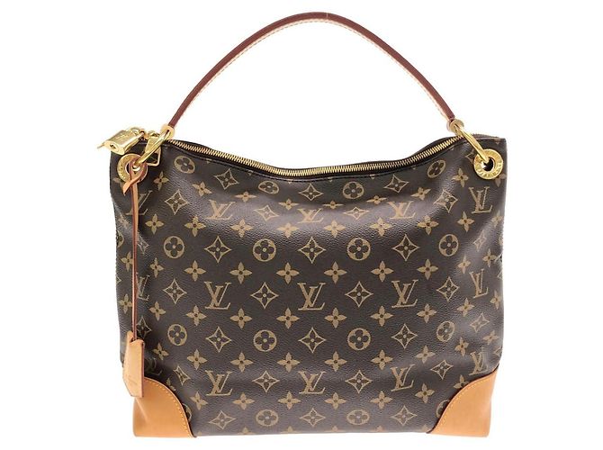 Sac à main Louis Vuitton Monogram Berry PM Marron Monogramme