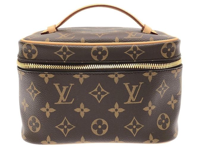 Bolsa Louis Vuitton Monogram Nice Mini Marrom Monograma