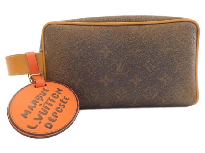 Necessaire Louis Vuitton Monogram Dust Locker Marrom Monograma