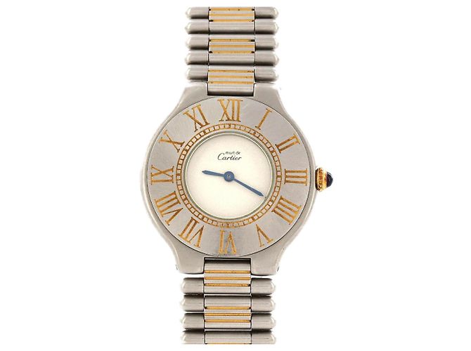 Reloj de pulsera Cartier Must 21 LM Two-Tone Quartz