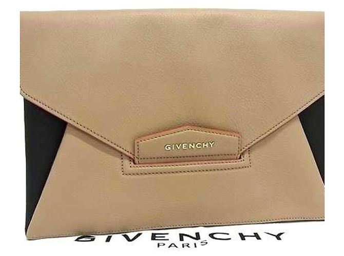 Pochette Givenchy Antigona Noir Beige