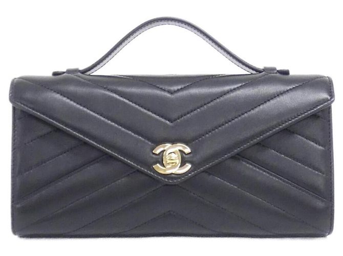 Chanel AS6044 Lederhandtasche Schwarz