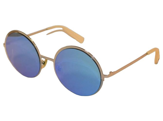 Iceberg Gafas de Sol Redondas IC323 Plata Azul