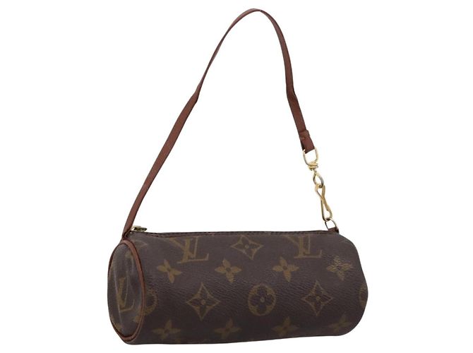 Louis Vuitton Papillon Pochette Monogram Canvas Mini Marrone