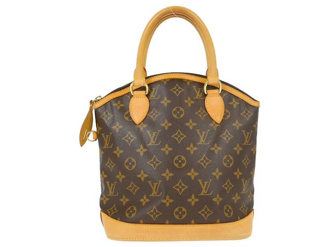Louis Vuitton Lockit Monogram Canvas PM Marrom