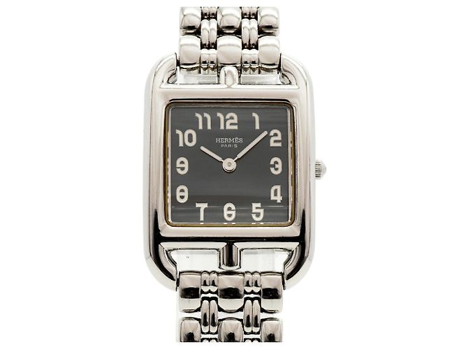 Hermès Orologio da donna Hermes Cape Cod CC1.210 Quadrante Grigio