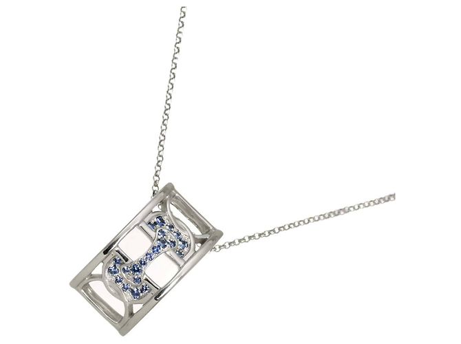 16 Céline Collier Celine en saphir et or blanc 18K