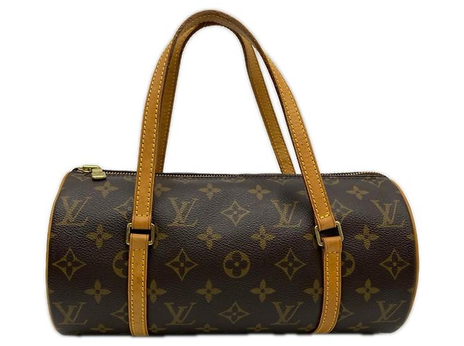 Bolsa Louis Vuitton Monogram Papillon 26 Marrom Bege