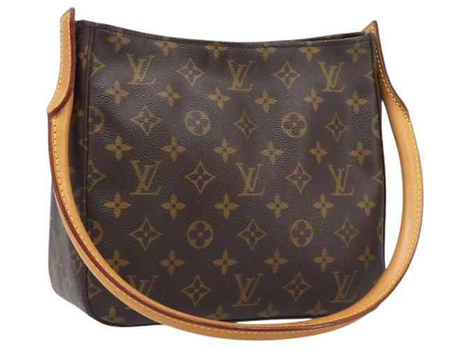 Borsa a tracolla LOUIS VUITTON Monogram Looping MM M51146 LV Auth 202995V Monogramma