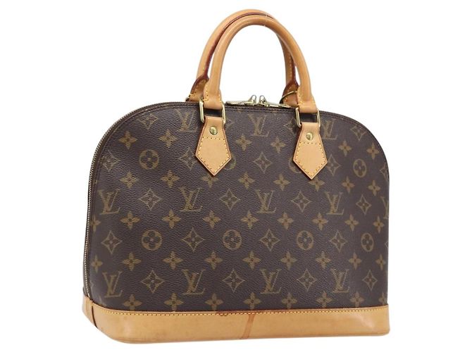 Bolsa de mão LOUIS VUITTON Monogram Alma M51130 LV Auth 202860V Monograma