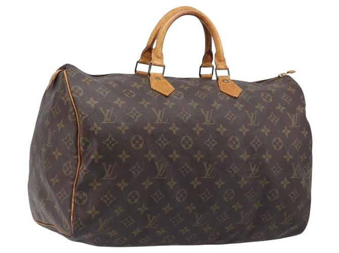 LOUIS VUITTON Monogram Speedy 40 Handtasche M41522 LV Auth 199973 Monogramm