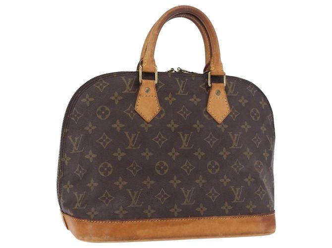 Bolsa de mão LOUIS VUITTON Monogram Alma M51130 LV Auth 201241 Monograma