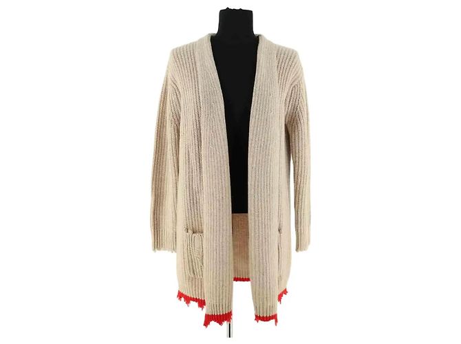 Zadig & Voltaire Rita Cardigan aus Wolle beige