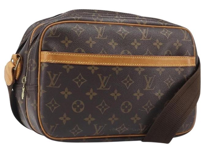 LOUIS VUITTON Monogram Reporter PM Shoulder Bag M45254 LV Auth ka6096 Monogramma
