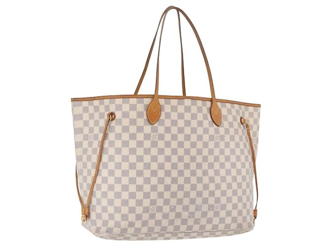 Sac Cabas LOUIS VUITTON Damier Azur Neverfull GM N41360 LV Auth 202966