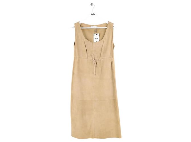Sprung Frères Vestido camel Camelo