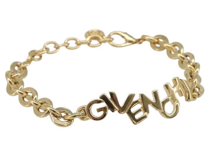 GIVENCHY Armband Metall Gold Auth SW2823 Golden