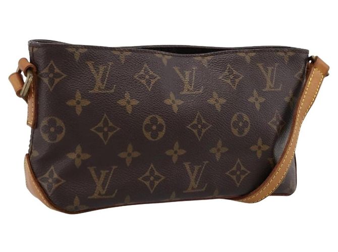 Borsa a tracolla LOUIS VUITTON Monogram Trotteur M51240 LV Auth ka6129 Monogramma