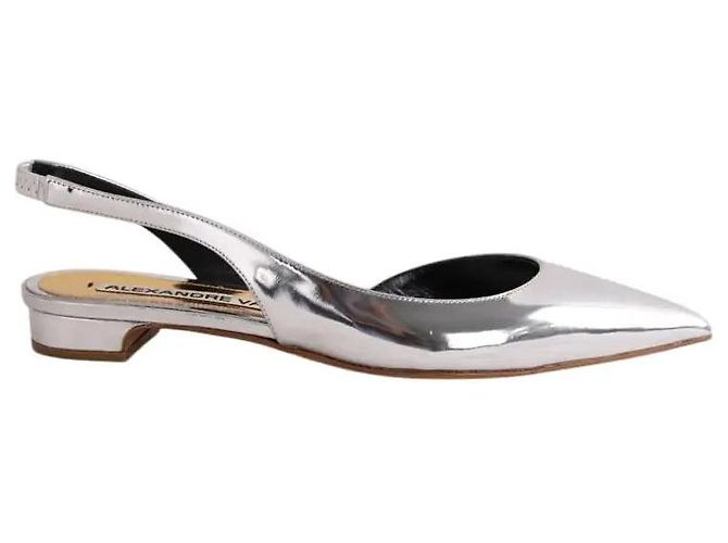 Alexandre Vauthier Bailarinas plateadas Plata