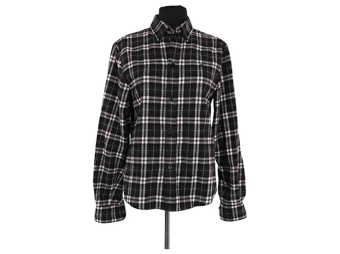Camisa Balenciaga de algodón negro
