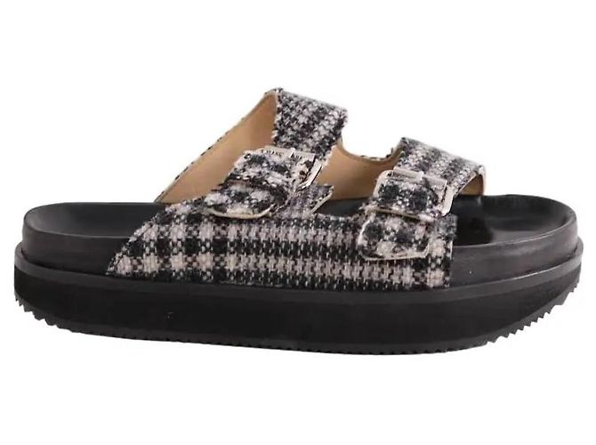 Mules Isabel Marant de cuero negro