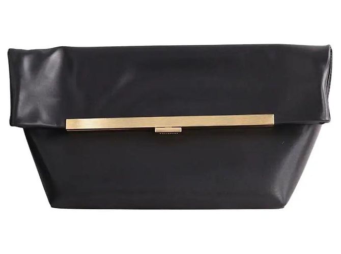 Autre Marque Pochette Kassandre Eileen in pelle nera Nero
