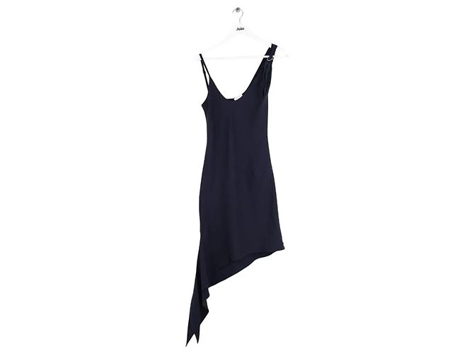 Courreges Kleid marineblau