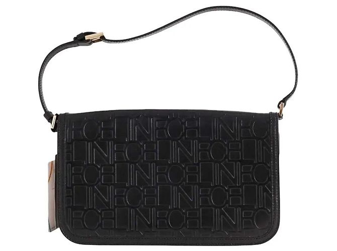 Borsa a tracolla Céline in pelle nera Nero