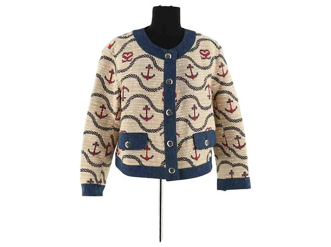 Sandro Beige Cotton Jacket
