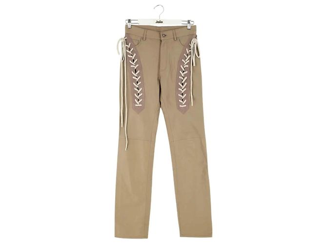 Pantalones grises sintéticos Givenchy