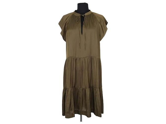 Zadig & Voltaire Vestido cáqui Caqui