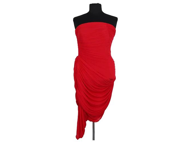 Magda Butrym Rotes Kleid
