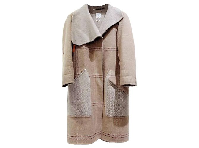Hermès Cashmere Coat Women Size 34 Multiple colors