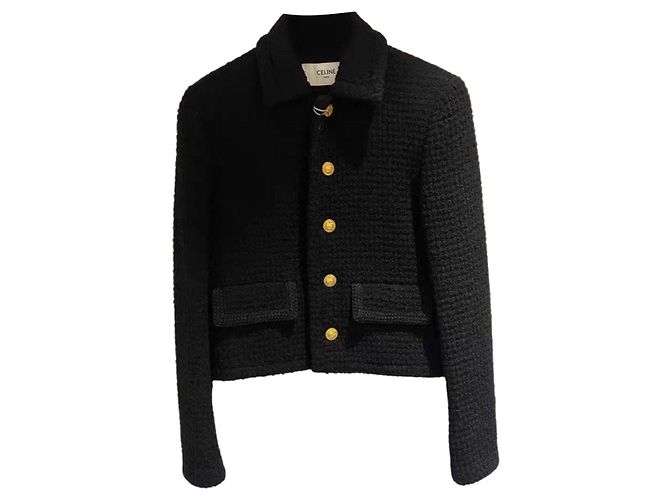 Chaqueta de lana Céline Mujer Talla 36 Multicolor