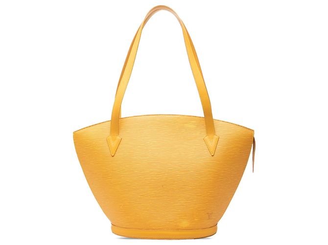 Borsa a tracolla Louis Vuitton Epi Saint Jacques PM con tracolla lunga, Giallo