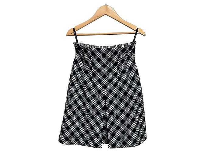 Dior A-line Wool Skirt Short Multiple colors