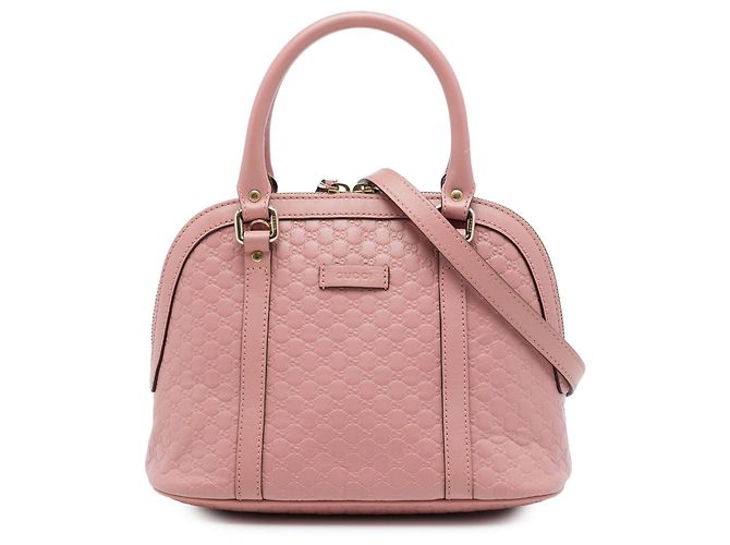 Borsa Dome Mini Microguccissima Gucci Rosa