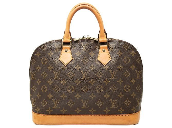 mala Louis Vuitton Monogram Alma PM Castanha Marrom