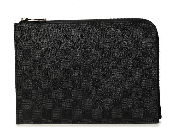 Borsa a pochette Louis Vuitton Damier Graphite Pochette Jour PM nera Nero
