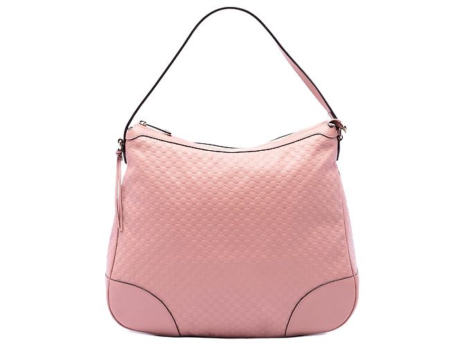 Borsa a tracolla Gucci Bree Large Microguccissima Rosa