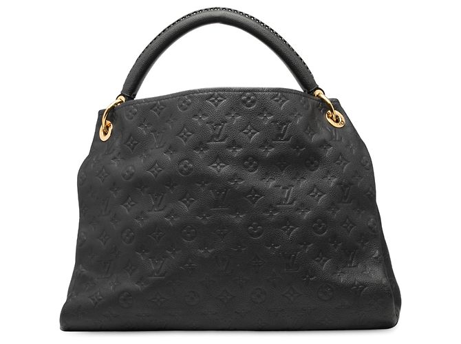 Borsa Hobo Louis Vuitton Monogram Empreinte Artsy MM Blu